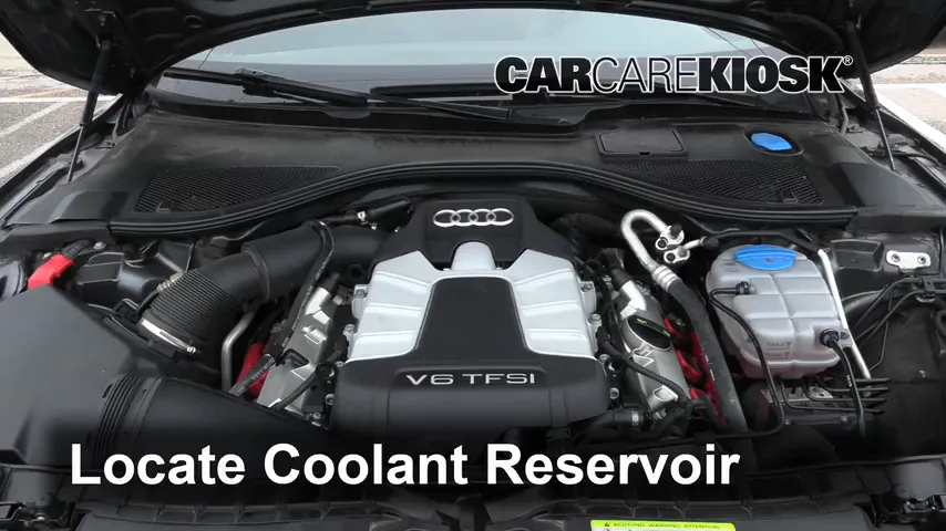 2014 Audi A7 Quattro 3.0L V6 Supercharged Coolant (Antifreeze)